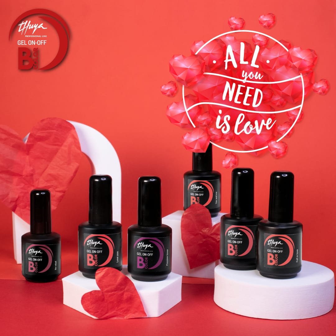 Thuya - Ημιμόνιμο Βερνίκι B-Color Passion Lover 14ml - Image 3