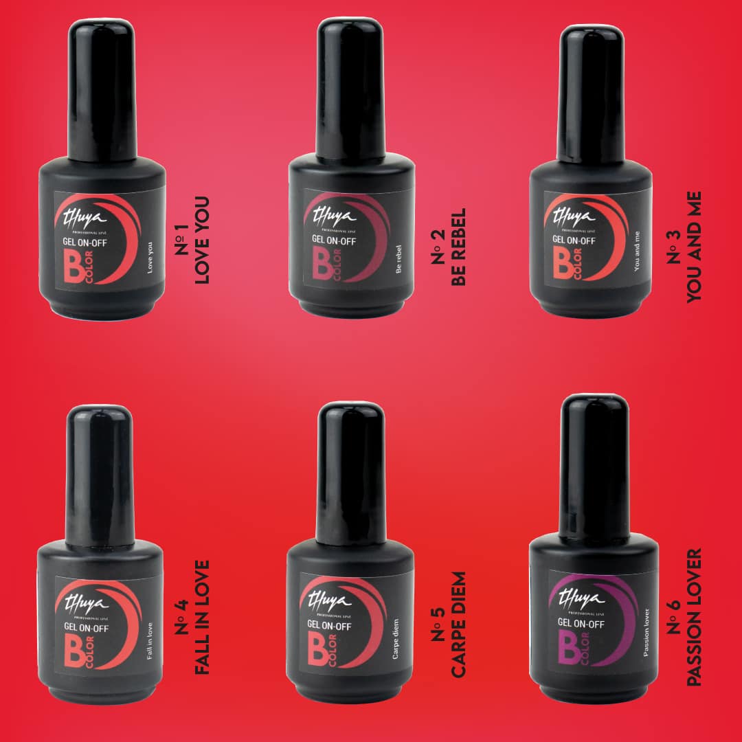 Thuya - Ημιμόνιμο Βερνίκι B-Color Passion Lover 14ml - Image 4