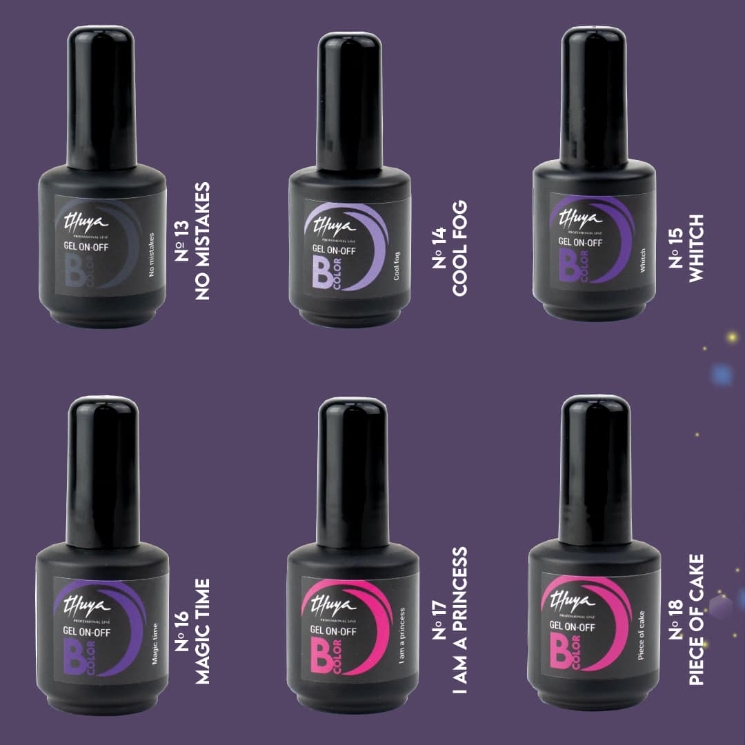 Thuya - Ημιμόνιμο Βερνίκι B-Color Piece of Cake 14ml - Image 3